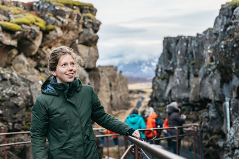 Da Reykjavik: tour ghiacciaio e Circolo d&#039;Oro in motoslittaTour senza prelievo in hotel