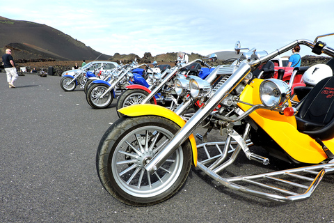 Lanzarote: driewieler trike-tour voor drie personen