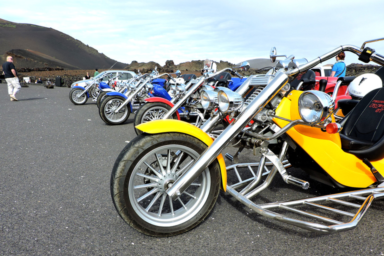 Lanzarote: three wheeler trike tour for three people