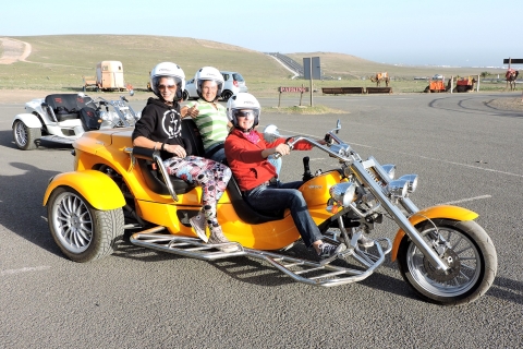 Lanzarote: tour en triciclo de tres ruedas para tres personas