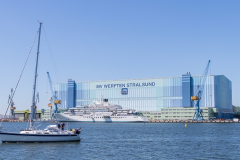 Stralsund : croisière d'une heure dans le port