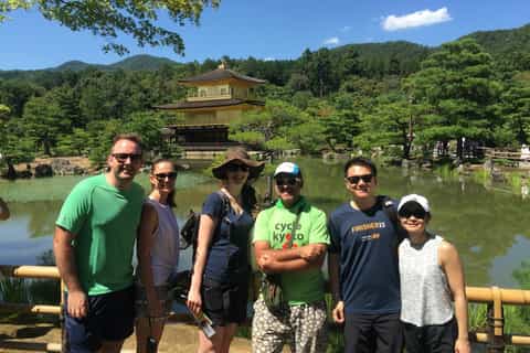 kyoto citys northern highlights guided bike tour