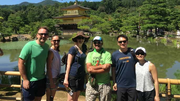kyoto citys northern highlights guided bike tour