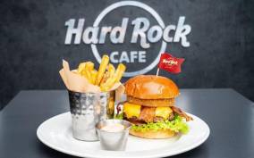 Meal at the Hard Rock Cafe Baltimore