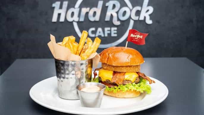 meal at the hard rock café baltimore