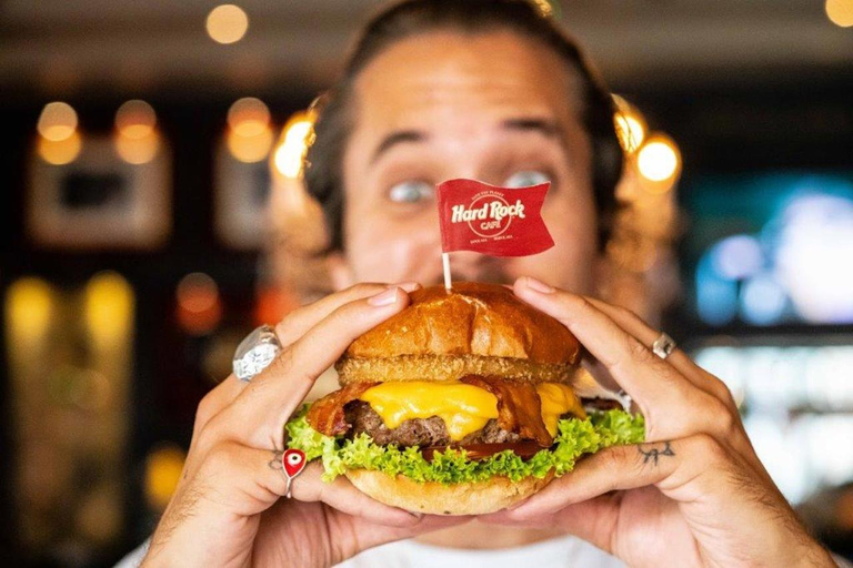 Hard Rock Cafe Måltid: Niagarafallen, Förenta staternaElectric Rock Meny