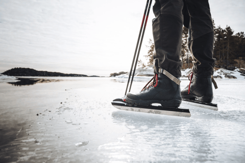 Stockholm: Heldagstur med skridskoåkning