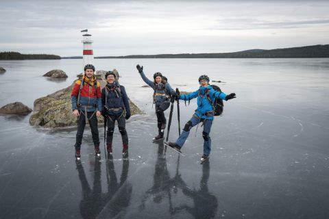 Stockholm: Tagesausflug zum Eislaufen