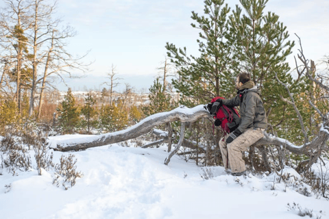 Stockholm: Winterliche Schneeschuh-Tageswanderung