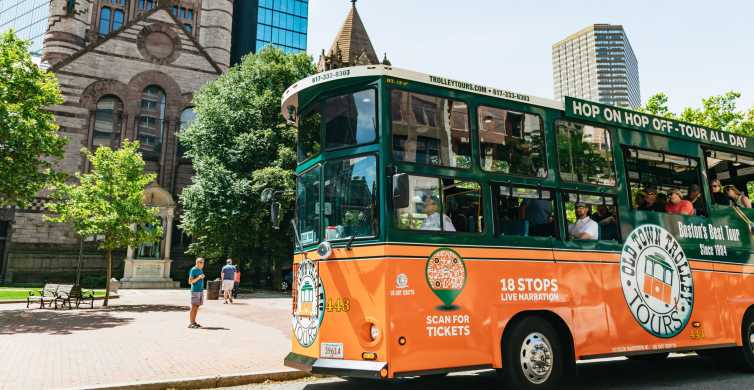Boston Hop on off Old Town Trolley Tour