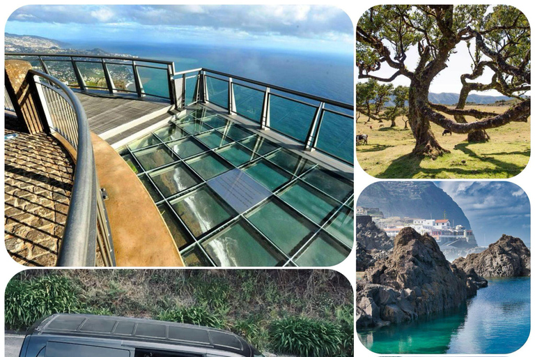 Madeira: West Tour With Guide&Fanal Forest&SkyWalkExperience Madeira:West Guied Tour & Fanal Forest& Sky Walk Experience