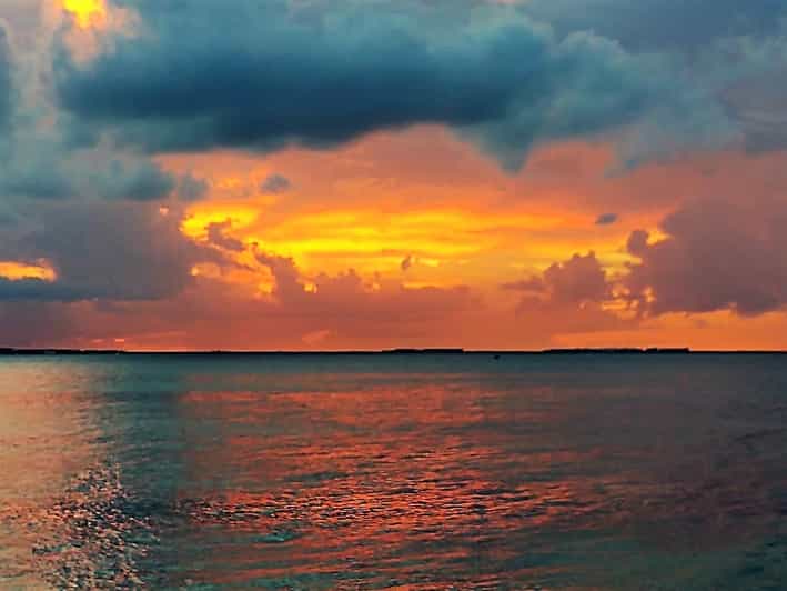 From Cancún Isla Mujeres Sunset Catamaran Cruise GetYourGuide