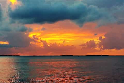 From Cancun: Isla Mujeres Guided Sunset Tour