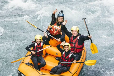 RAFTING: Descent of the Centron gorges