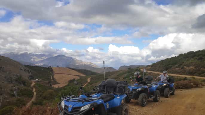 from georgioupolis halfday quad atv safari