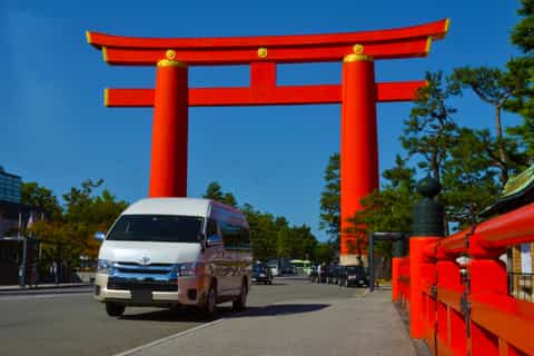 Kyoto: Private Car Hire with Professional Driver