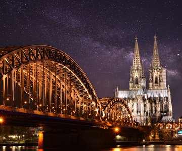 Köln: Vinterkryssning med levande musik