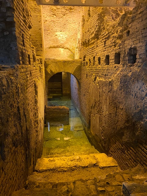 Rome: Piazza Navona and Trevi District Underground Pass