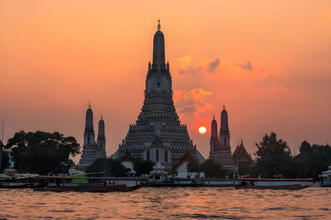 Bangkok: Railway & Floating Market with Sunset Cruise Buffet