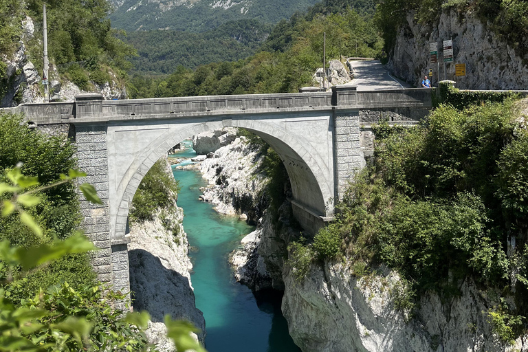 Bled:Soča Valley & Emerald River Tour with Scenic Train Ride