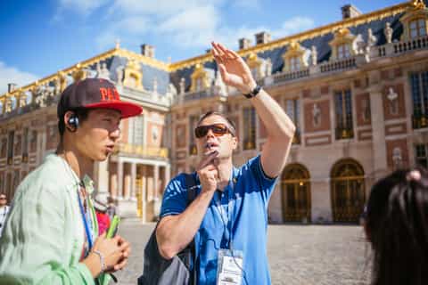 palace of versailles skiptheline guided tour in french