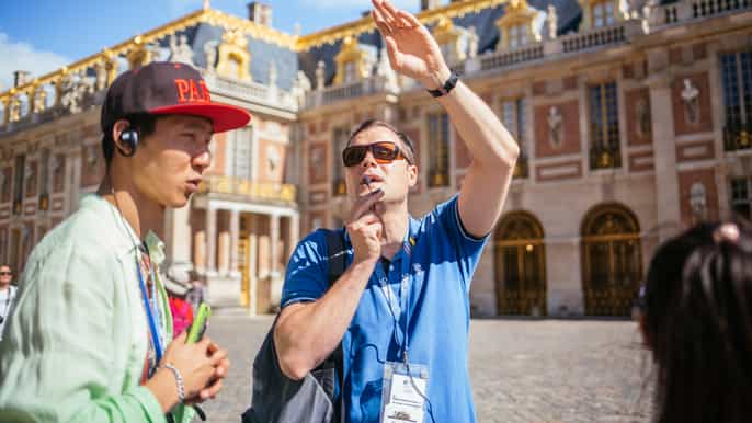 château de versailles visite guidée coupefile en français