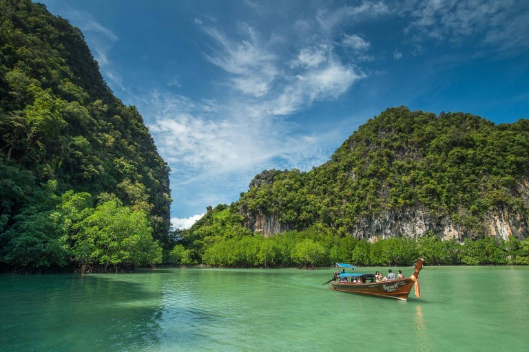 Desde Koh Yao Noi: tour en barco de cola larga por las islas Hong