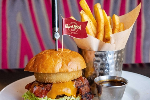 Hard Rock Cafe Athene: dinermenu met zitplaatsen met prioriteitGouden menu