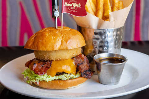 Hard Rock Cafe Athene: dinermenu met zitplaatsen met prioriteitGouden menu