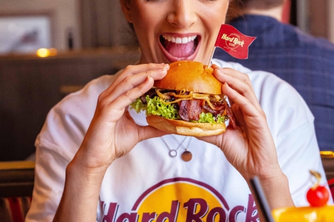 Hard Rock Café de Lisboa - opciones de comida sin colasMenú Oro