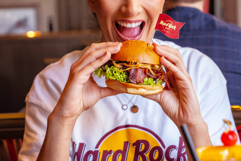 London: Hard Rock Cafe med fast meny för lunch eller middagDiamantmeny