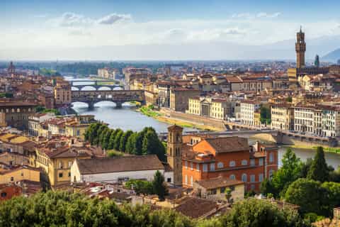 Florença: Uffizi sem filas, Accademia e excursão a pé
