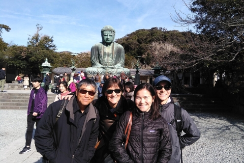 Kamakura : Visite guidée privée à pied avec un guide localVisite de 4 heures