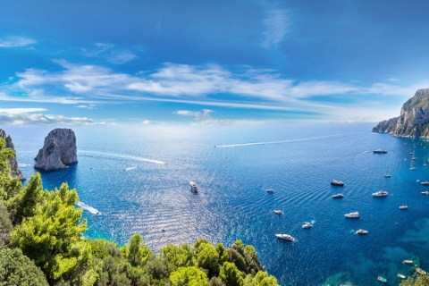 De Sorrente: visite de groupe Capri et Anacapri