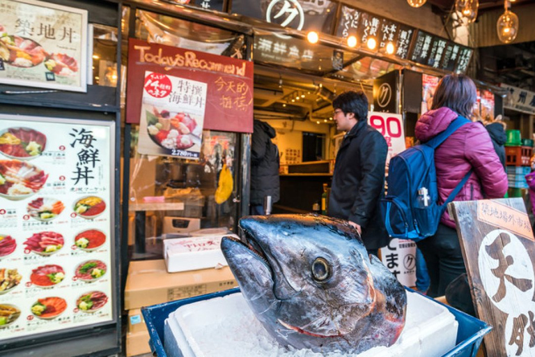 Tokyo : Visite guidée privée sur la gastronomie et la cultureVisite de 4 heures