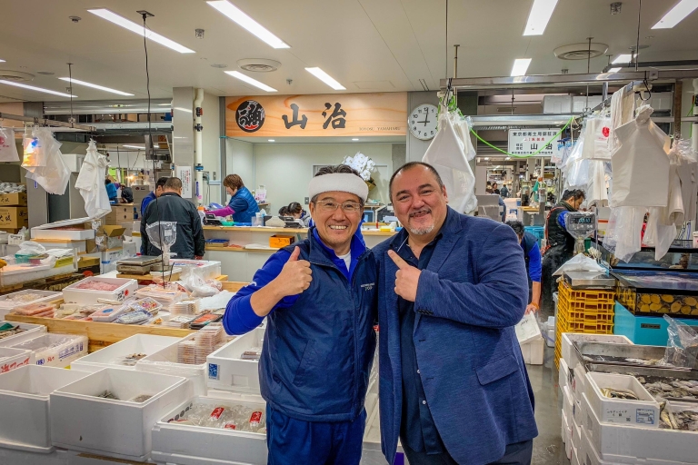 Tokyo : Visite guidée privée sur la gastronomie et la cultureVisite de 4 heures