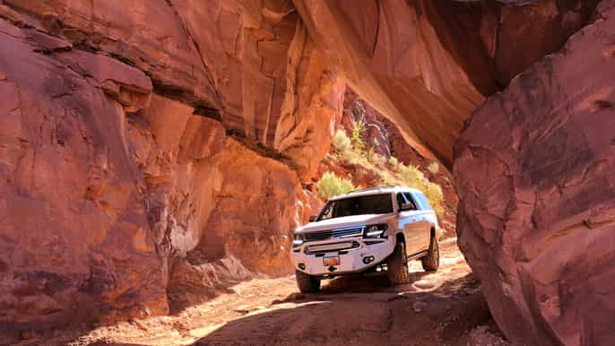 from salt lake city private canyonlands offroad tour