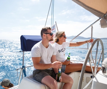 De Airlie Beach: aluguel de iate particular para Whitehaven