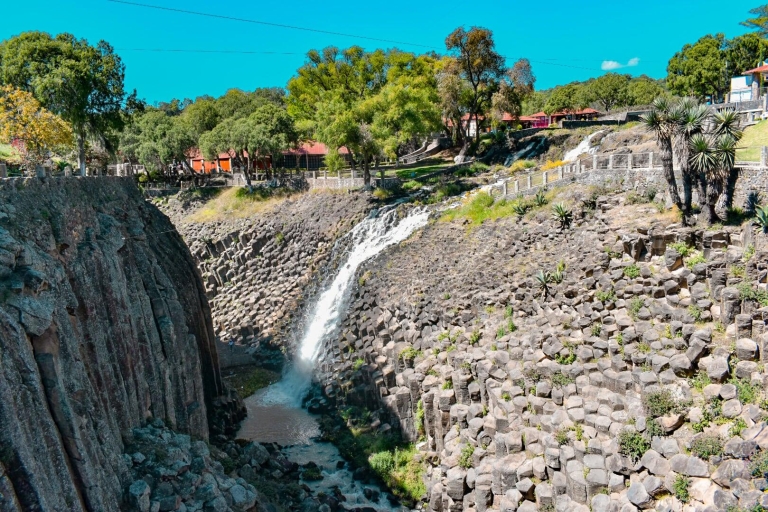 Aus Mexiko-Stadt: Basaltprismen und Real del Monte Tour