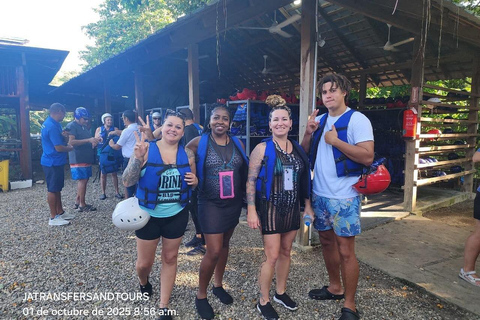 Puerto Plata: Zipline, Damajagua Falls, and City Tour