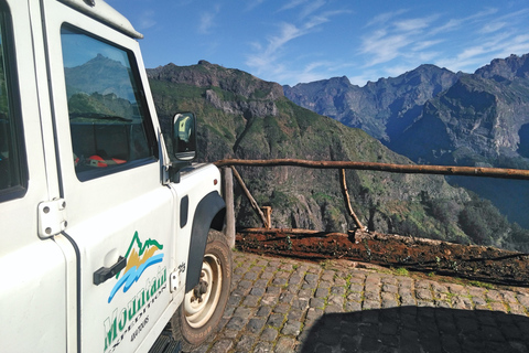 Madera: Half-Day Nun's Valley and Sea Cliff TourWycieczka z Pickup od Funchal