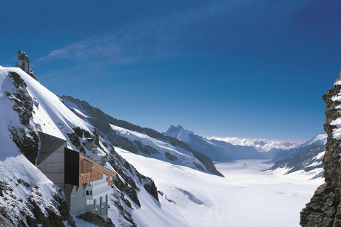 Vanuit Zürich: Jungfraujoch dagtocht met gids en tandradbaan