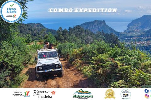 Madeira: Santana Jeep Safari and Levada Tour