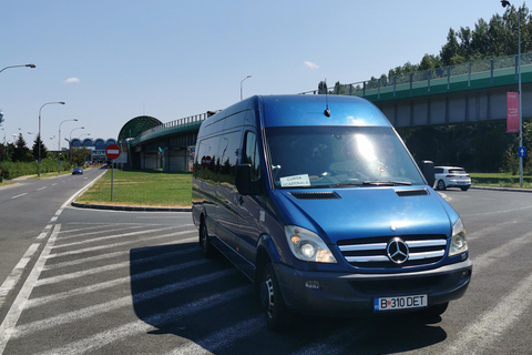 Translado de Cluj-Napoca para Bucareste ou Aeroporto de Bucareste