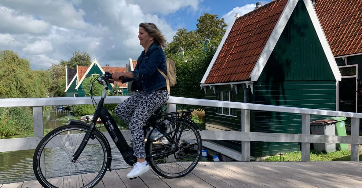 Afbeelding 2 van Amsterdam: plattelandsfietstocht en windmolens van de Zaanse Schans