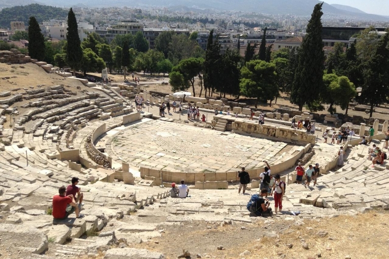Atenas: visita turística privada con visita al cabo SounioRecorrido turístico con visita al cabo Sounio: solo conductor