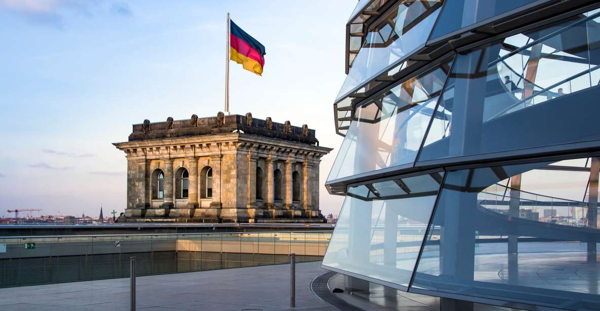 Rigsdagsbygningen i Berlin: Rundvisning på tysk inkl. besøg i plenarsalen og kuplen
