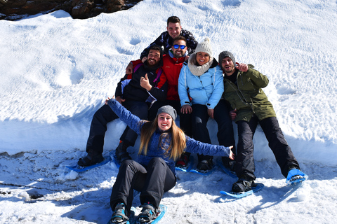 Sierra Nevada: Schneeschuh-WandertourSchneeschuhwanderung mit Transfer von Granada