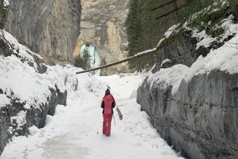 Canyons and Cave Paintings Hiking Tour - Ice Cleats Included