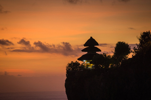 Bali: Ubud Highlights Tour &amp; Uluwatu Temple med Kecak DanceGrupptur på engelska